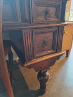 Prachtig antiek bureau met stoel, Ophalen, Gebruikt, Onbekend, Onbekend