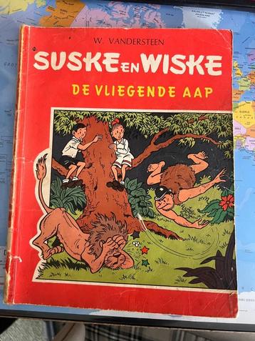 Suske en Wiske – De Vliegende Aap (1966, kleuruitgave) beschikbaar voor biedingen
