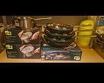 Set Ah greenpan green pan pannen pannenset kookpan koekenpan, Huis en Inrichting, Keuken | Potten en Pannen, Nieuw, Pannenset