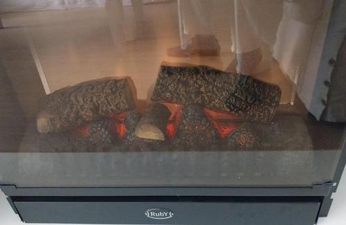 Ruby Fires Top Flame Tinanti elektrische inzethaard, Huis en Inrichting, Haarden, Gebruikt, Elektrische haard, Ophalen