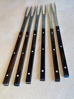 Creuset fonduevorken 6 x, Huis en Inrichting, Keuken | Potten en Pannen, Ophalen of Verzenden, Gietijzer, Koekenpan of Braadpan