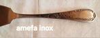 Amefa Inox lange taartschep lepel barokke krullen, Antiek en Kunst, Ophalen of Verzenden