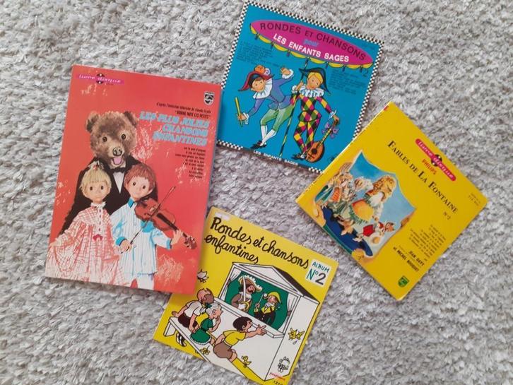 Franse liedjes en sprookjes, Cd's en Dvd's, Vinyl | Kinderen en Jeugd, Gebruikt, Verhaal of Sprookje, Ophalen of Verzenden