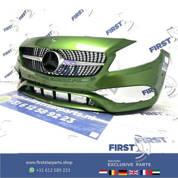 W176 Facelift A45 Facelift AMG Voorbumper GROEN 2013-2019 beschikbaar voor biedingen