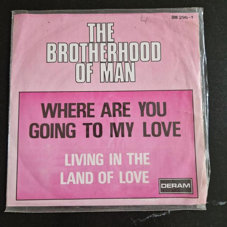 Brotherhood of Man - Single, Cd's en Dvd's, Vinyl Singles, Gebruikt, Single, Pop, 7 inch, Ophalen of Verzenden