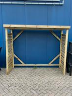 Grote haardhoutberging haardhoutopslag NIEUW! Compleet, Tuin en Terras, Haardhout, 6 m³ of meer, Ophalen, Overige houtsoorten