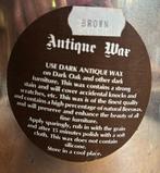 Antiek was 2 blikken à 3 kg bruin, Antiek en Kunst, Ophalen of Verzenden