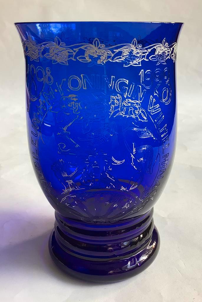 COPIER - JUBILEUMBEKER WILHELMINA, Antiek en Kunst, Antiek | Glas en Kristal, Ophalen of Verzenden