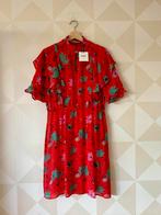 Pom Amsterdam jurk bloem rood M/L/40 NIEUW, Kleding | Dames, Jurken, Maat 38/40 (M), Nieuw, Ophalen of Verzenden, Rood
