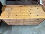 Houten ladekast met lades, Ophalen, Gebruikt, 100 tot 150 cm, 5 laden of meer