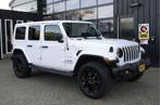 Jeep Wrangler 2.0T 272 PK 4x4 Sahara | NL-Auto | Grijs Kente, Auto's, Bestelauto's, 450 kg, 4 cilinders, Wit, Vierwielaandrijving