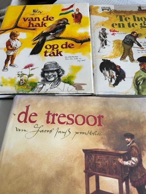 Drie pracht boeken van Rien Poortvliet, Boeken, Natuur, Zo goed als nieuw, Natuur algemeen, Ophalen of Verzenden