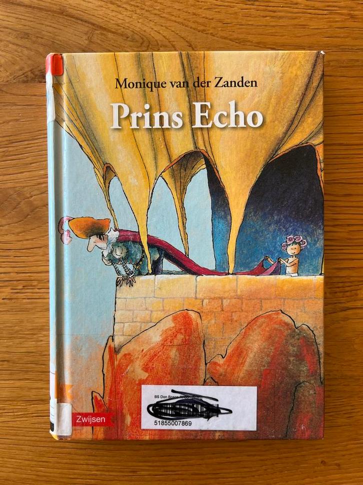 Prins Echo - Monique van der Zanden, Boeken, Kinderboeken | Jeugd | onder 10 jaar, Gelezen, Sprookjes, Ophalen of Verzenden