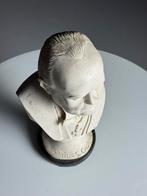 Winston Churchill Beeldje Cast Marble, Ophalen of Verzenden