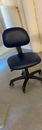 Girovi behandel/werkstoel 38/43 hoogte, Blauw, Ophalen