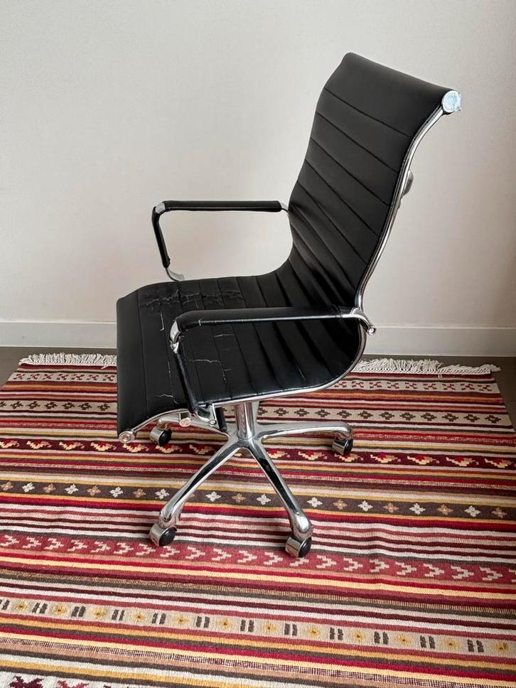 Eames Aluminum Group bureaustoel - Herman Miller/Vitra, Huis en Inrichting, Bureaustoelen, Gebruikt, Bureaustoel, Zwart, Ergonomisch