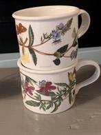 2 portmeirion Botanic kopjes, Ophalen of Verzenden, Zo goed als nieuw, Overige stijlen, Kop(pen) en/of Schotel(s)
