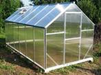 Broeikas Sanus Polycarbonaat MEERDERE MATEN, Polycarbonaat, Verzenden, Aluminium, Kweekkas