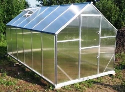 Broeikas Sanus Polycarbonaat MEERDERE MATEN, Tuin en Terras, Kassen, Nieuw, Kweekkas, Aluminium, Polycarbonaat, Verzenden