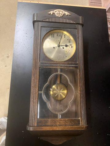 Antieke Gustav Becker Regulateur Wandklok beschikbaar voor biedingen