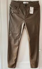 Florèz Bobi Leather dames broek olijf  groen mt 27 NIEUW, Nieuw, Ophalen of Verzenden, Maat 36 (S), Lang