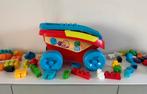 Mega Bloks wagentje met blokken, Ophalen of Verzenden, Zo goed als nieuw, 2 tot 4 jaar