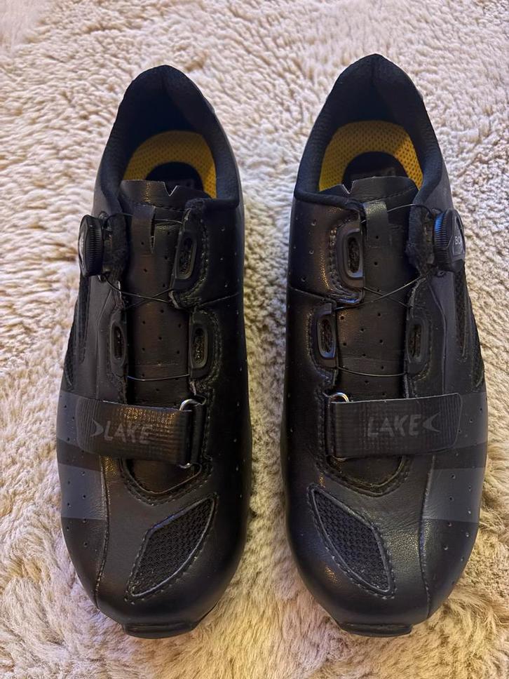 Lake MTB/ rafefiets schoenen maat 42 + schoenplaatjes, Sport en Fitness, Wielrennen, Gebruikt, Schoenen, Ophalen of Verzenden