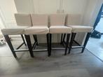 Bartafel Ikea UTBY and barstoelen Ikea Henriksdal set, Ophalen, Gebruikt, 100 tot 150 cm, 50 tot 100 cm