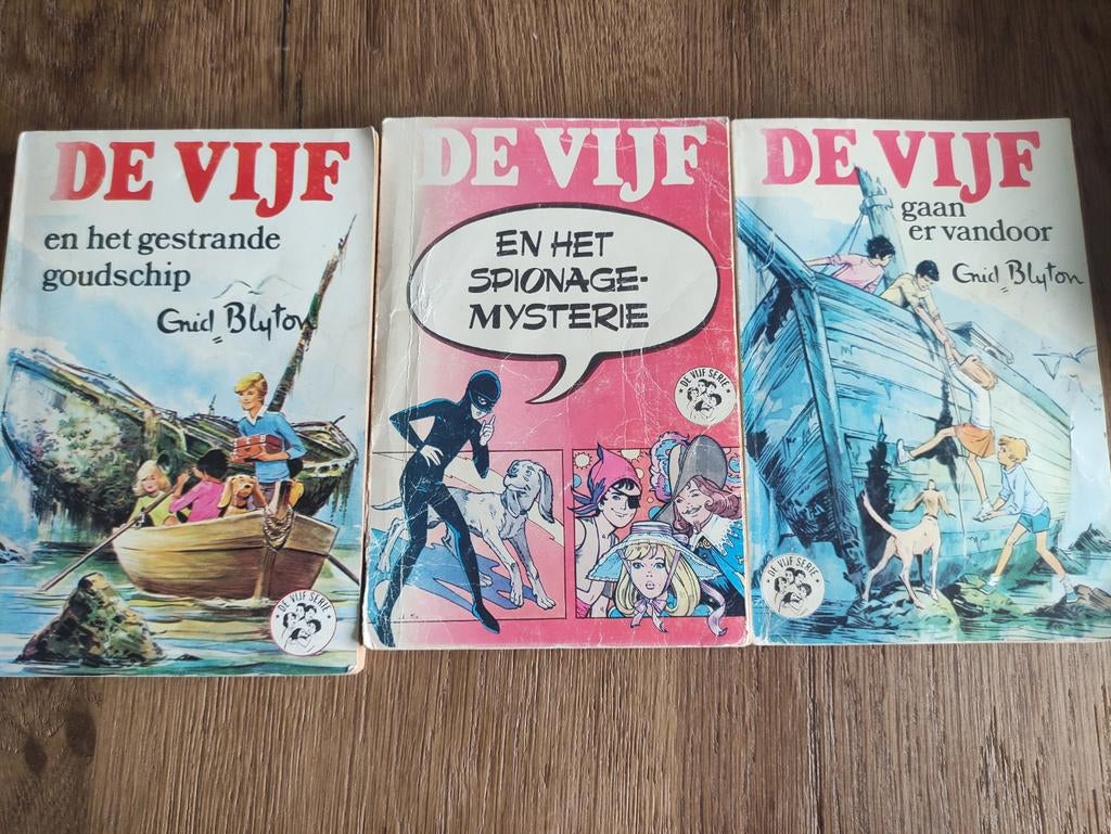 De Vijf Boeken - Enid Blyton, Ophalen, Gelezen, Enid Blyton, Fictie algemeen