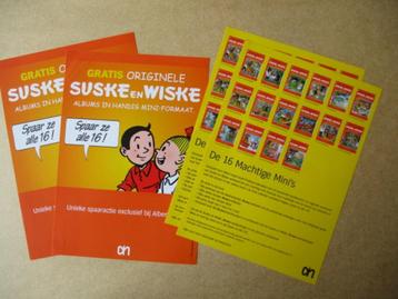 adv10383 suske en wiske spaaractie flyer beschikbaar voor biedingen