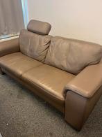 De bank zit echt heerlijk, Huis en Inrichting, Ophalen, Zo goed als nieuw, 75 tot 100 cm, Leer