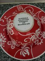 Groot dinerbord met bijpassende kom., Huis en Inrichting, Ophalen, Zo goed als nieuw, Porselein, Overige stijlen