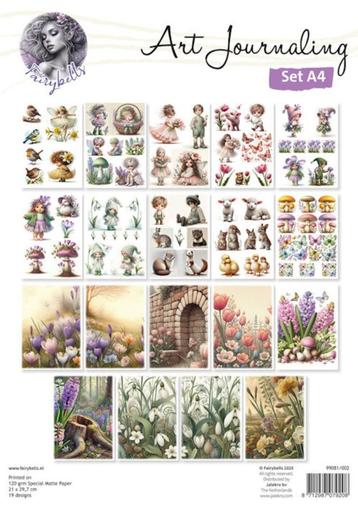 Art Journaling and Card Making set A4 99081/002 beschikbaar voor biedingen