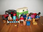 4189 jeep met paardentrailer / paarden / amazones, Ophalen of Verzenden, Gebruikt, Complete set