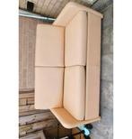 Gratis bankstel - Zelf ophalen, Huis en Inrichting, Slaapkamer | Slaapbanken, Ophalen, Gebruikt, Beige, Tweepersoons