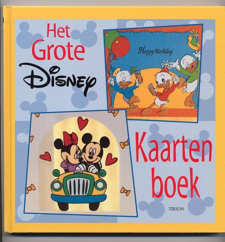 Het Grote Disney Kaartenboek - kaarten zelf maken - Nieuw!, Hobby en Vrije tijd, Kaarten | Zelfgemaakt, Nieuw, Disney, Ophalen of Verzenden