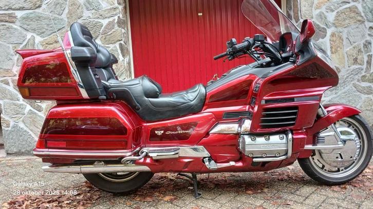 Honda Goldwing GL1500 SE Two-Tone Candy red 1999 1e eigenaar, Motoren, Motoren | Honda, Particulier, Toermotor, Cardan-aandrijving