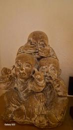 Horen,Zien en Zwijgen boeddha beeld (45 cm), Huis en Inrichting, Woonaccessoires | Boeddhabeelden, Ophalen of Verzenden