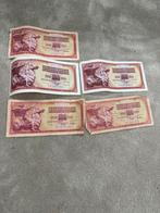 Setje Joegoslavische 100 Dinar Biljetten, Ophalen of Verzenden, Joegoslavië, Setje