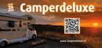 Scan hier1van de 70 mooie luxe Camperdeluxe garantie camper, Buscamper of Camperbus, Bedrijf, Dethleffs, Tot en met 4