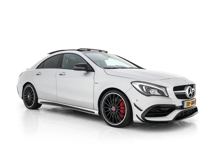 Mercedes-Benz CLA-Klasse AMG 45 4MATIC Ambition Aut. *PANO |, Auto's, Mercedes-Benz, Bedrijf, Te koop, CLA, 4x4, ABS, Airbags