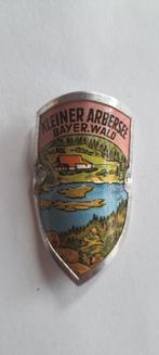 Wandelstok plaatje stocknagel schildje Kleiner Arbersee, Diversen, Wandelstokken, Ophalen of Verzenden, Gebruikt