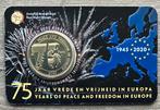 coincard 2,5 euro 2020 ’75 jaar vrede en vrijheid in Europa’, Ophalen, Overige materialen, Nederland
