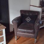 Riviera Maison Fauteuil, Ophalen, Zo goed als nieuw, 50 tot 75 cm, Leer