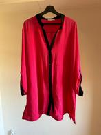 Roze/zwarte magna blouse /tuniek maat 56/58, Magna, Ophalen of Verzenden, Roze, Zo goed als nieuw