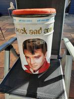 GROOT ELVIS PRESLEY ZIT- BLIK ( TON ), Ophalen, Gebruikt