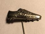 Metalen QUICK NR 1 VOETBALSCHOEN MERK Speld (Metaalkleur)., Verzenden, Zo goed als nieuw, Merk, Speldje of Pin