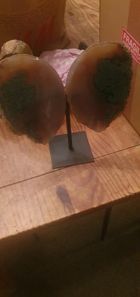 Steengoed Vlinder Decoratie met Standaard, Huis en Inrichting, Woonaccessoires | Wanddecoraties, Ophalen of Verzenden