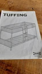 Ikea stapelbed Tuffing, Huis en Inrichting, Slaapkamer | Stapelbedden en Hoogslapers, 90 cm, Stapelbed, 160 tot 180 cm, Ophalen
