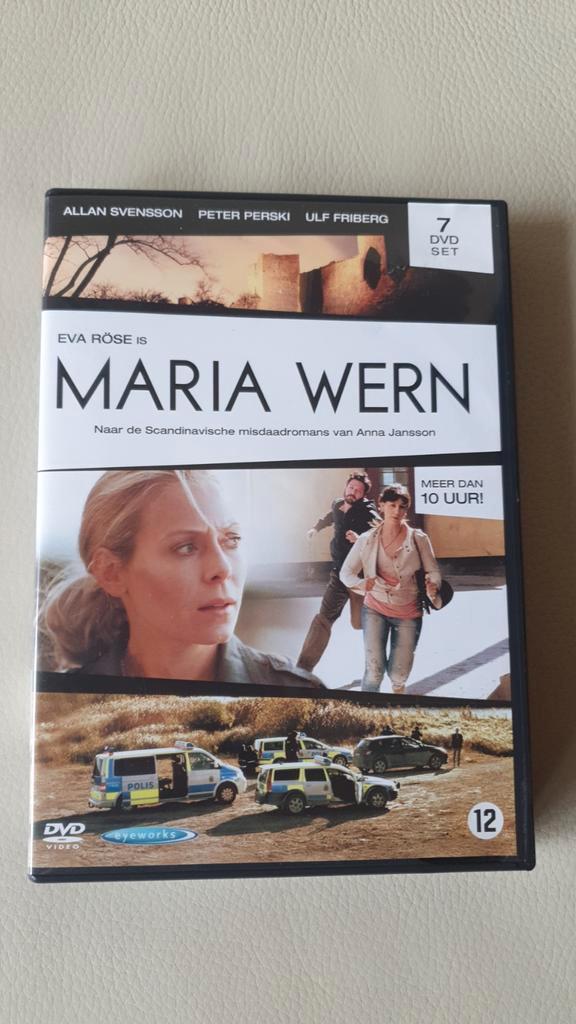 Maria Wern - Complete Serie - 7 DVD Boxset, Cd's en Dvd's, Dvd's | Tv en Series, Zo goed als nieuw, Drama, Boxset, Vanaf 12 jaar